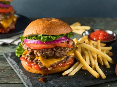 Drehspieß Burger
