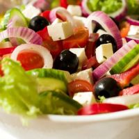 Hirtensalat mit Schinken